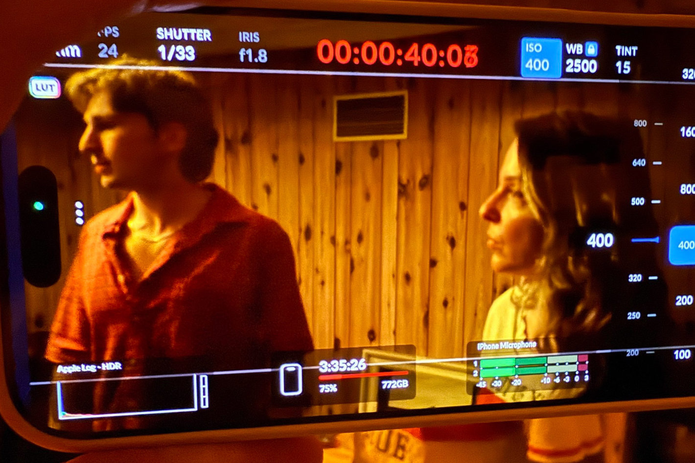 Fire Alive horror film shot with Blackmagic Camera app