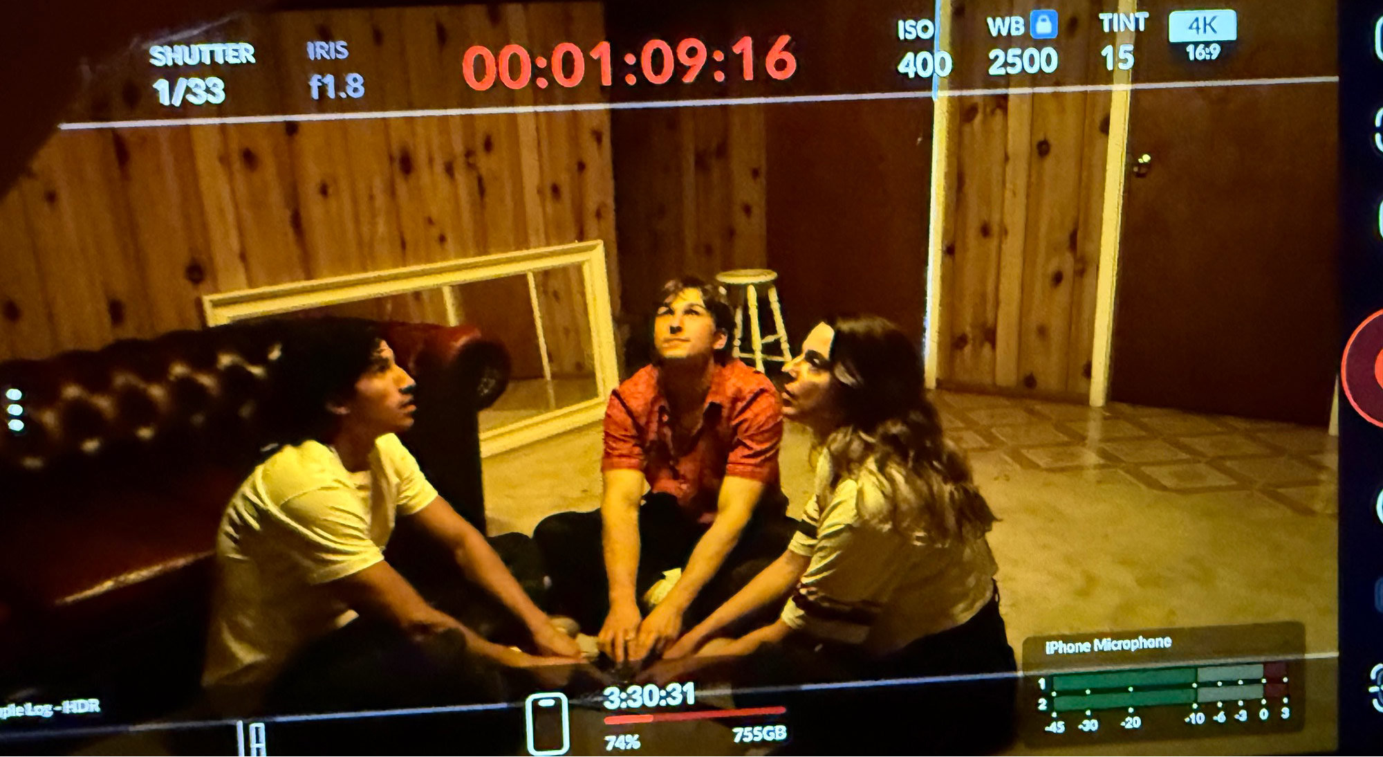 Fire Alive horror film shot with Blackmagic Camera app
