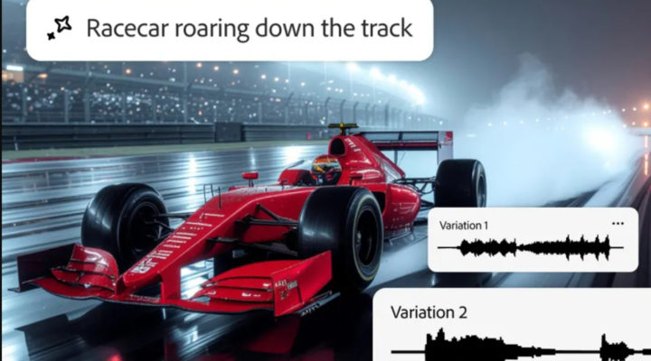 Adobe Firefly: imagine any sound effect… and create it!
