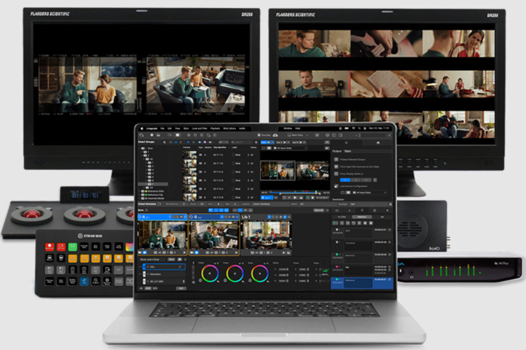 Flanders Scientific shows four-camera live grading on a single XMP monitor at IBC2026
