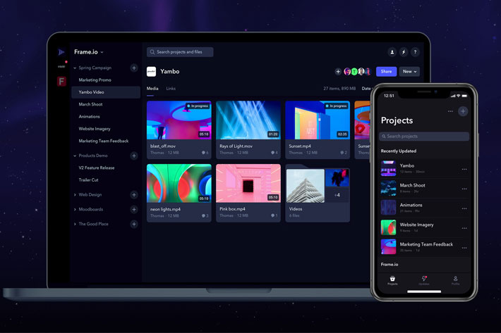 Frame.io: 10 new features to improve video collaboration