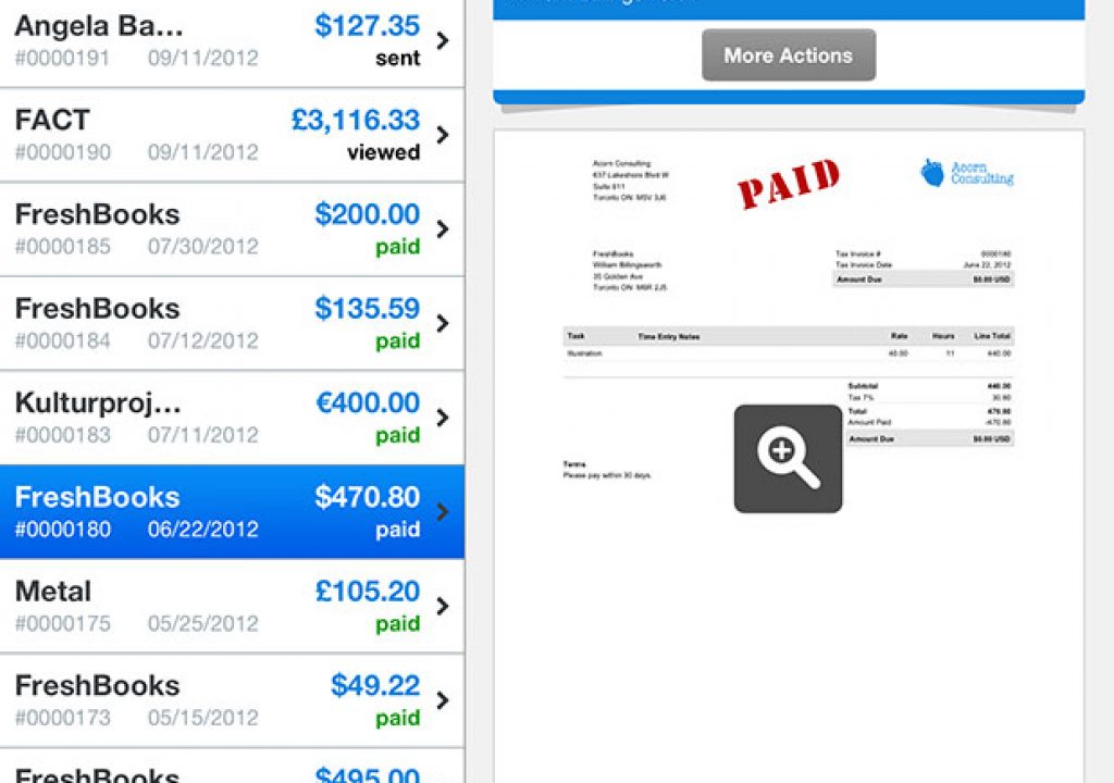 Review: Freelance Invoicing with FreshBooks 1