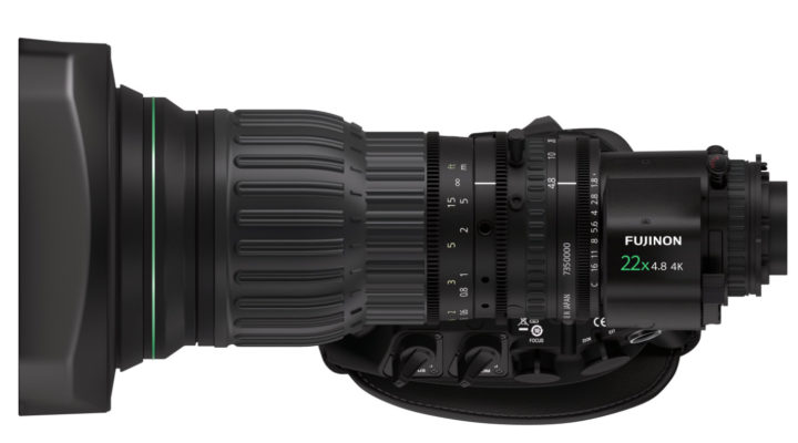 Fujifilm to showcase FUJINON UA22x4.8BERD 4K lens at NAB 2026