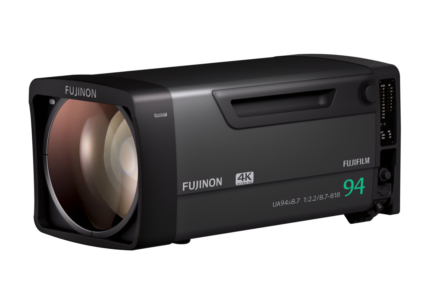 FUJINON UA94x8.7BESM 4K broadcast zoom lens debuts at IBC2026