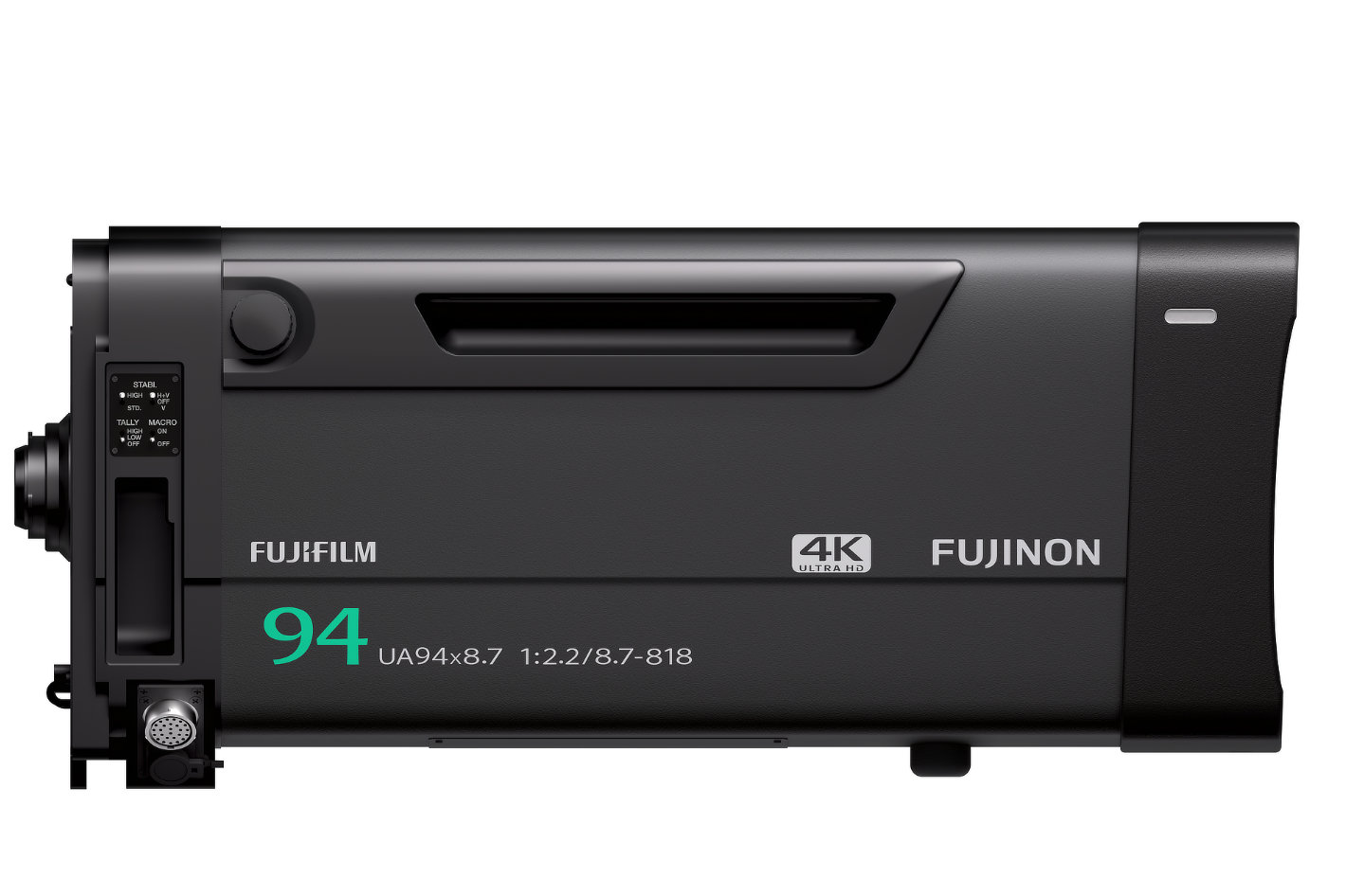FUJINON UA94x8.7BESM 4K broadcast zoom lens showcased at IBC2026