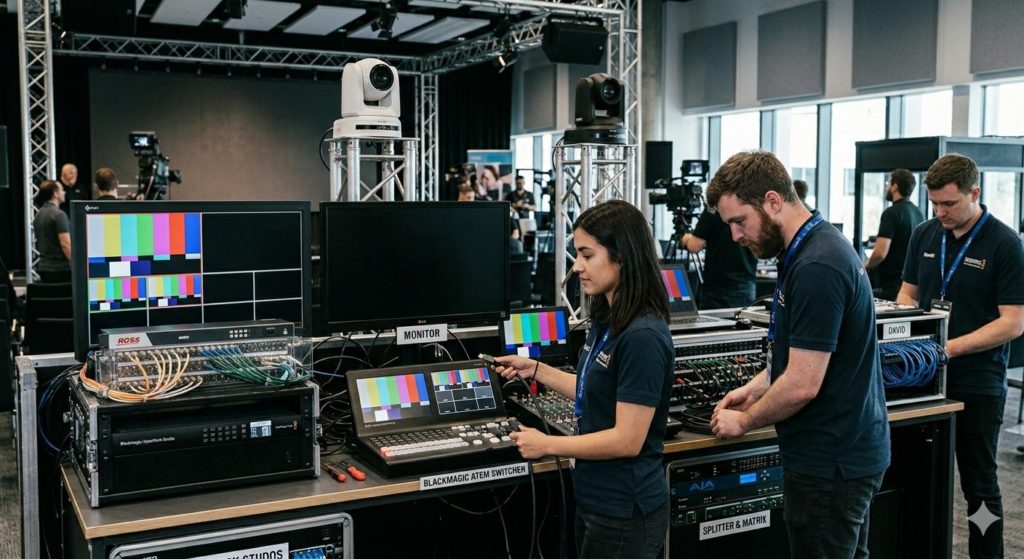 Building the Modern Hybrid AV Ecosystem: Your guide to PTZs, monitors, switchers, and splitters 3