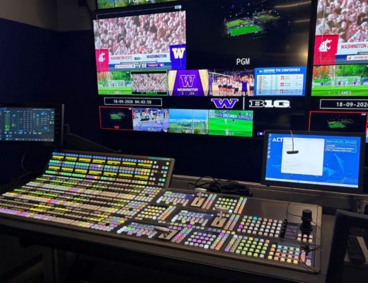 University of Washington new IP production facility uses Grass Valley