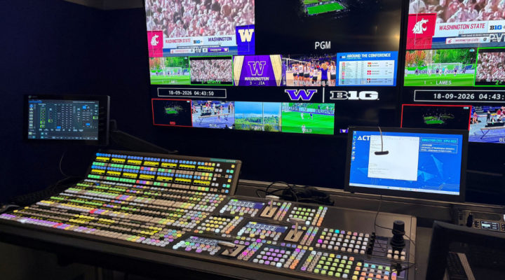 University of Washington new IP production facility uses Grass Valley