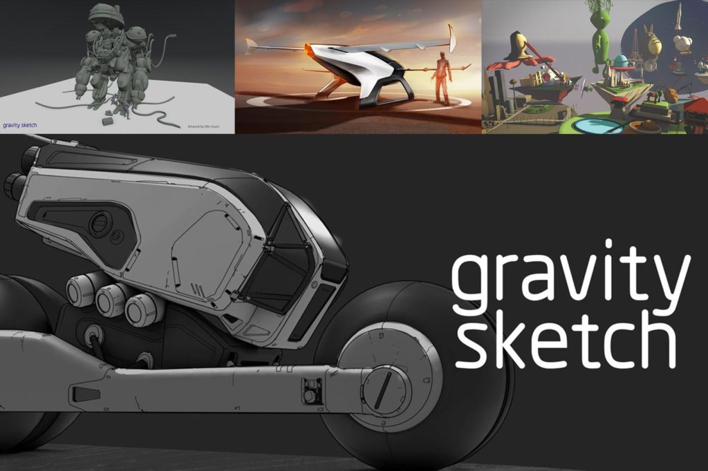Gravity Sketch: set design and storyboarding in VR