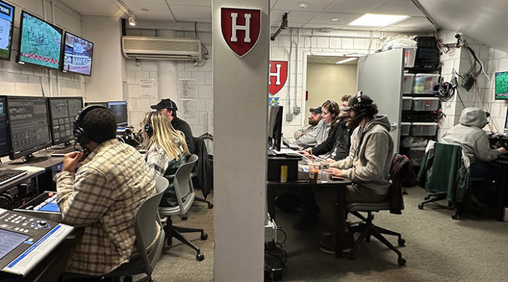 Harvard Athletics: advancing sports storytelling with AJA Gear