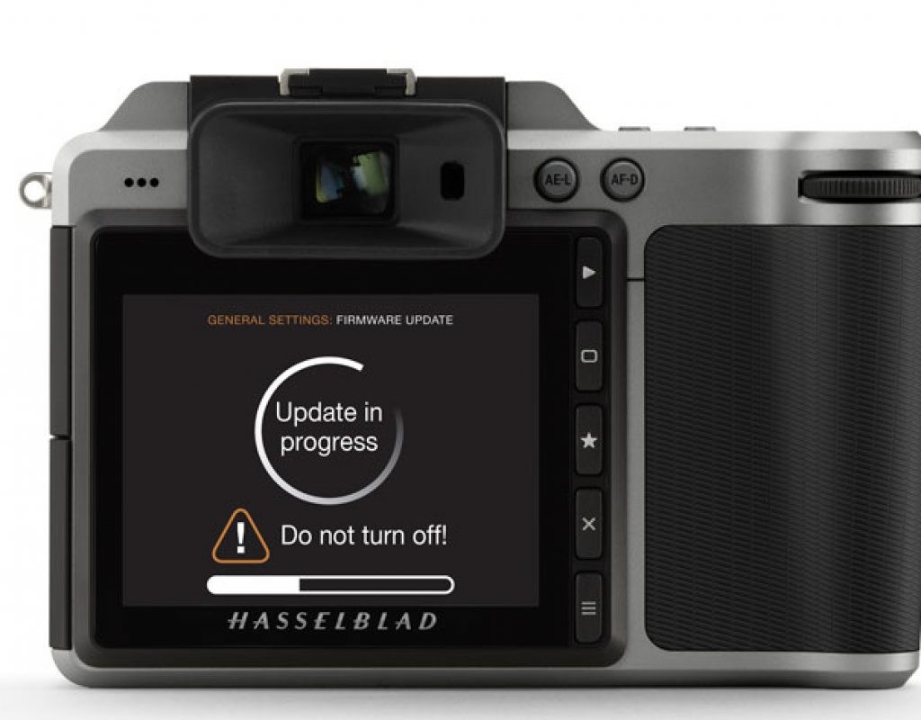 Hasselblad X1D-50C firmware update: new functions and support for lenses