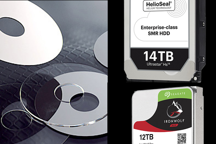 HDDs reach 14TB, glass platters will be the future