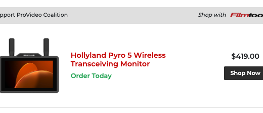 Hollyland Unveils The 5.5-inch All-in-One Wireless Monitor Pyro 5 9