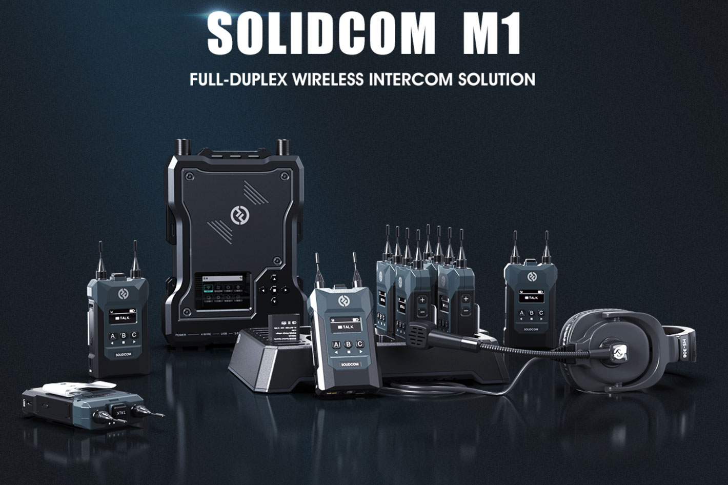 Hollyland Solidcom M1: wireless intercoms for teams