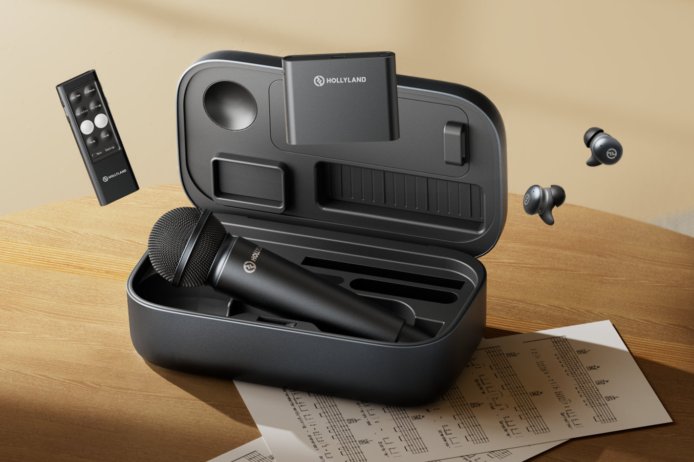 Hollyland MELO P1: a full recording studio into one wireless case