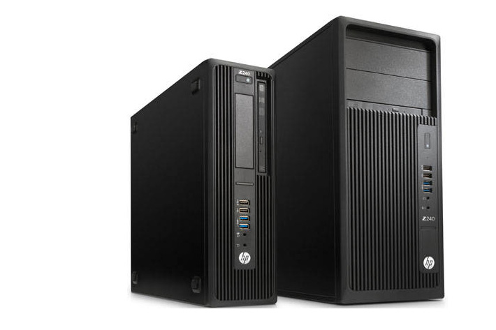Maximum power at a low price: HP Z240 Workstation