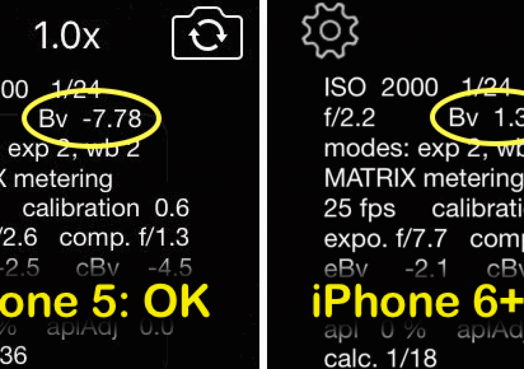 Warning: iOS 9 breaks Cine Meter / Cine Meter II on some iDevices 1