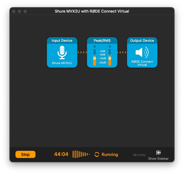 How to use a non-RØDE interface with RØDE Connect using Audio Hijack 6