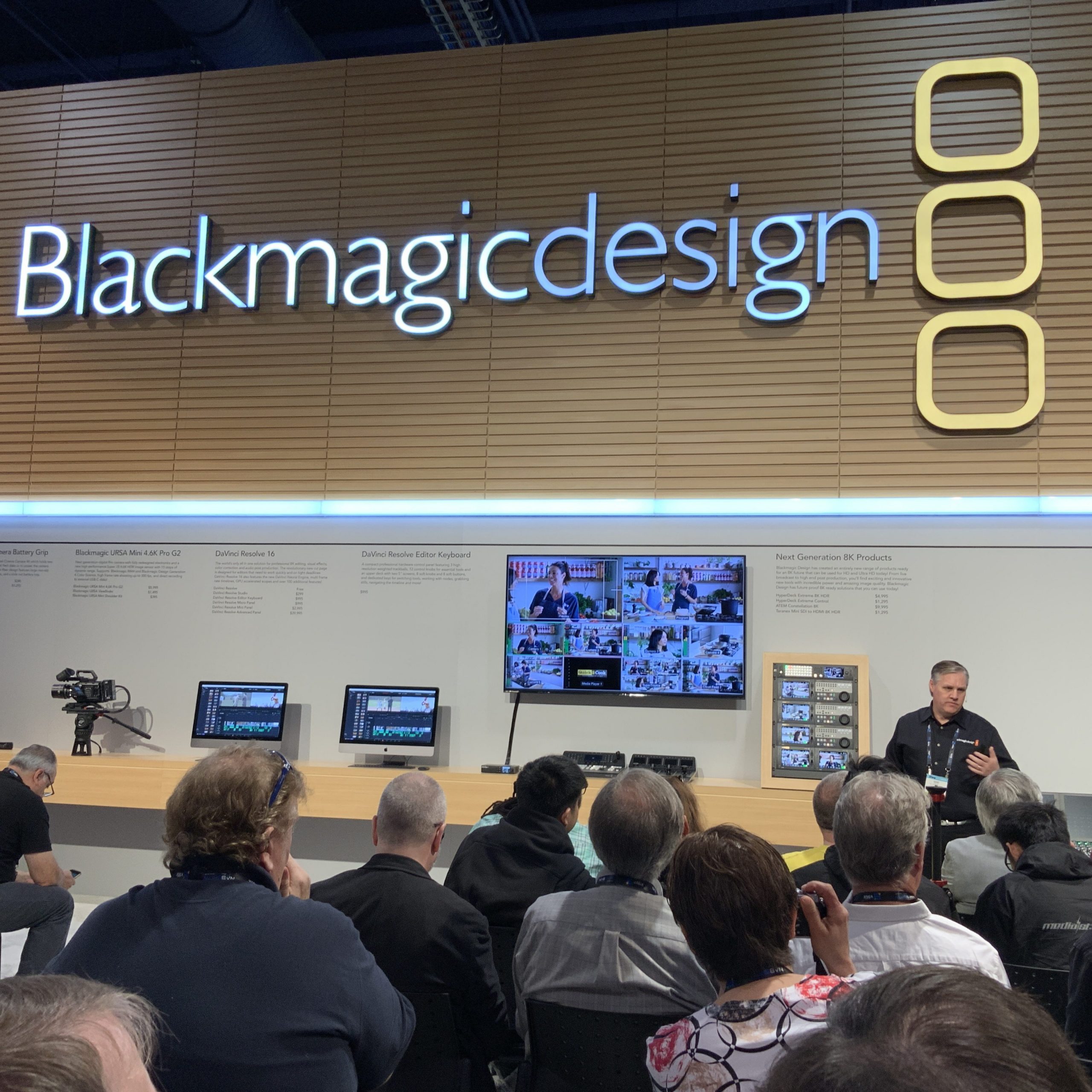 Blackmagic Design NAB press conference and DaVinci Resolve 16 1