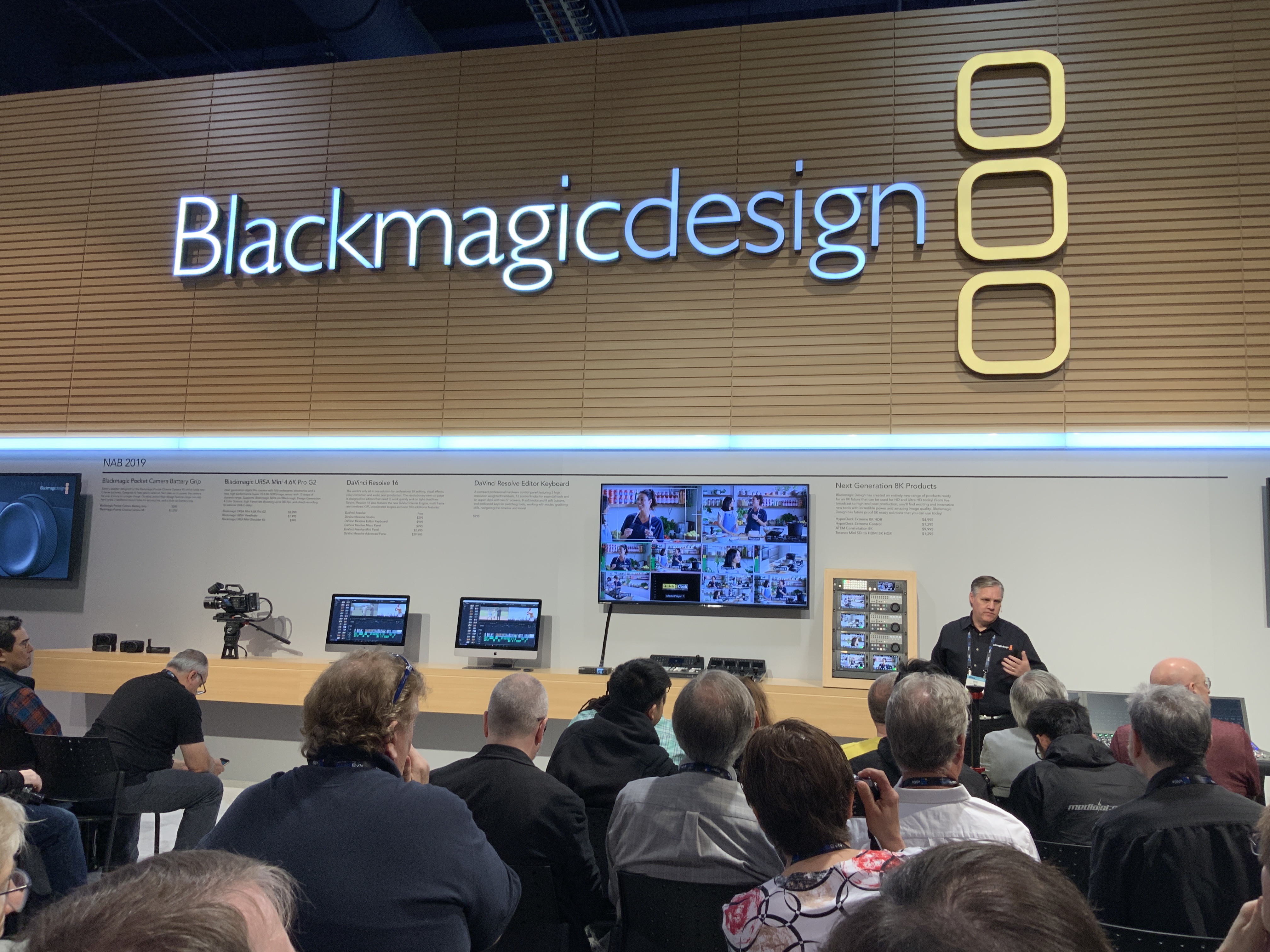 Blackmagic Design NAB press conference and DaVinci Resolve 16 18