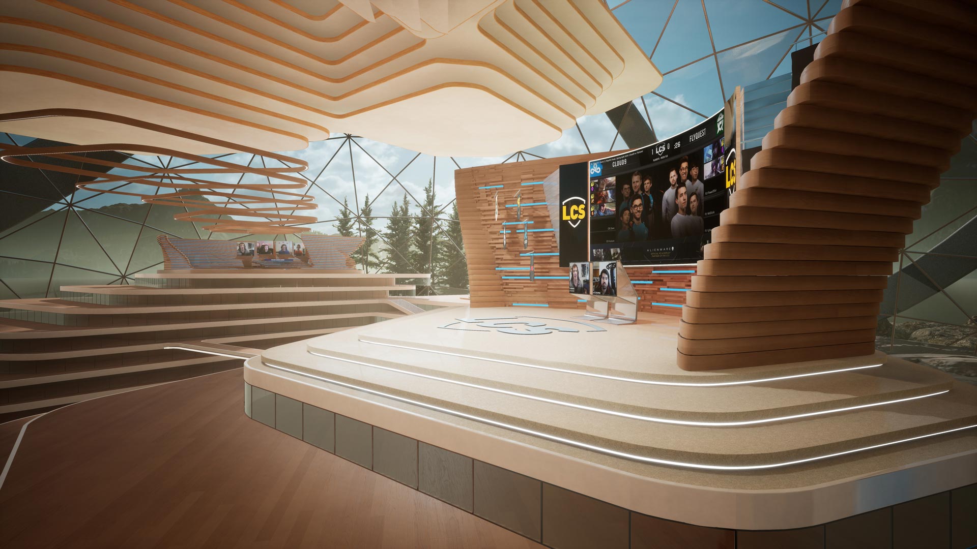 How Immersive Design Studios built a virtual dome for esports