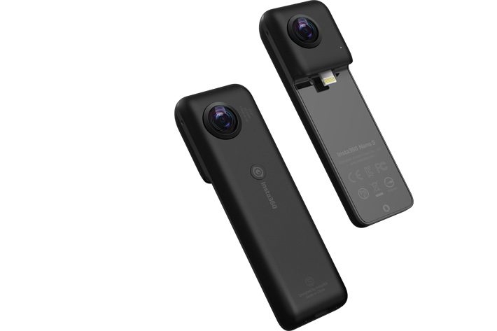 Insta360 Nano S: a 4K 360 video camera for iPhone