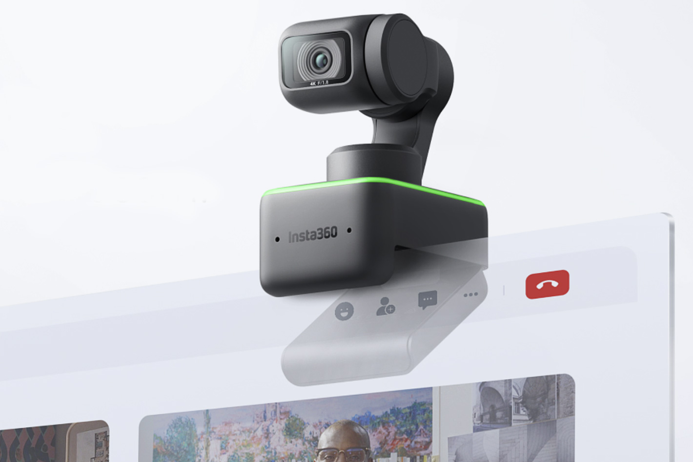 Insta360 Link: an AI-powered 4K webcam with a 3-axis gimbal