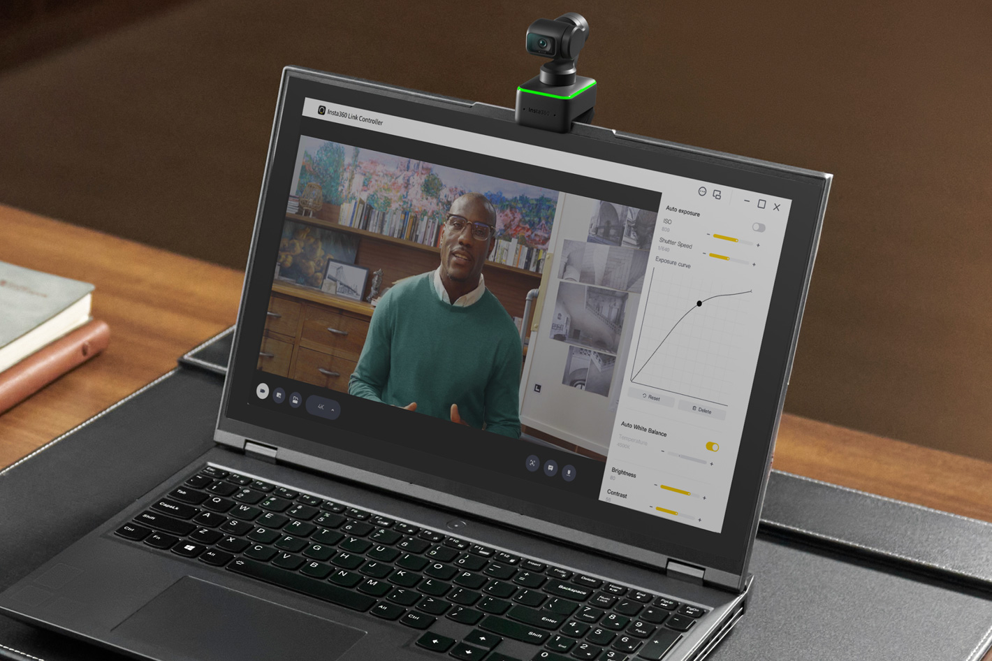 Insta360 Link: an AI-powered 4K webcam with a 3-axis gimbal