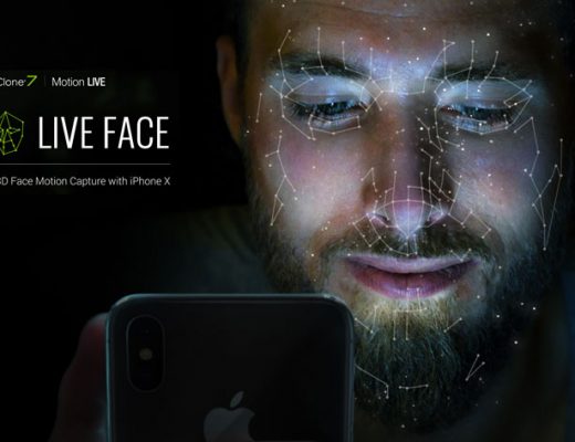 iPhone X 3D facial mocap available for professional production