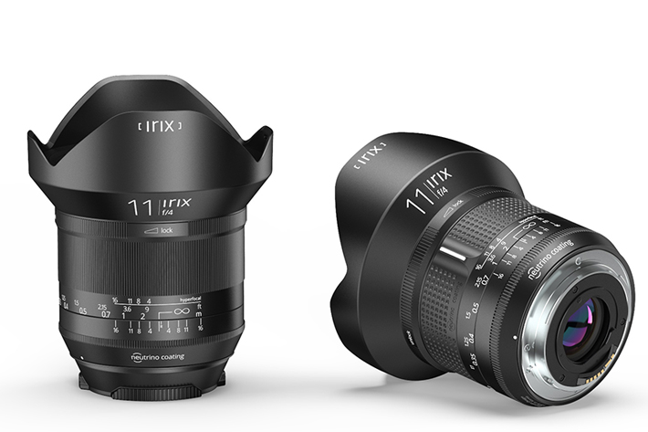 Irix 11mm: designed for DSLR cameras