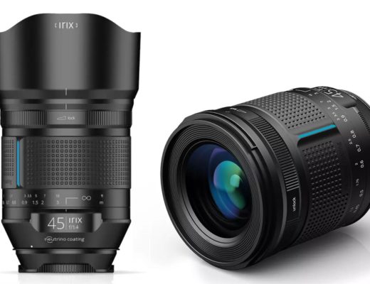 New Irix 45mm f/1.4 lens for Fujifilm GFX cameras