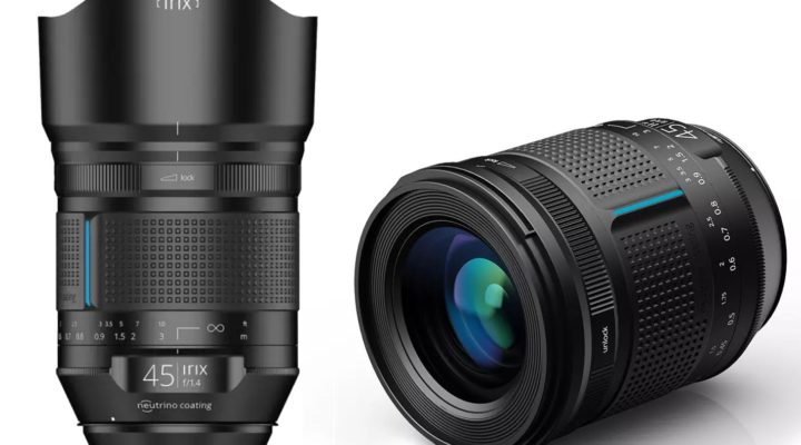 New Irix 45mm f/1.4 lens for Fujifilm GFX cameras