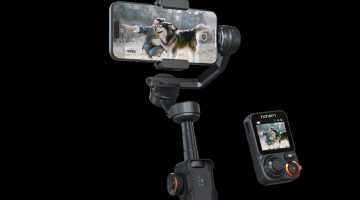 Hohem iSteady M7: a gimbal with detachable touchscreen controller