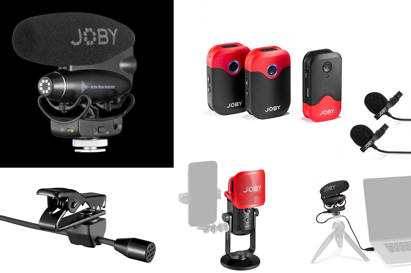 JOBY introduces its new lineup of WAVO microphones