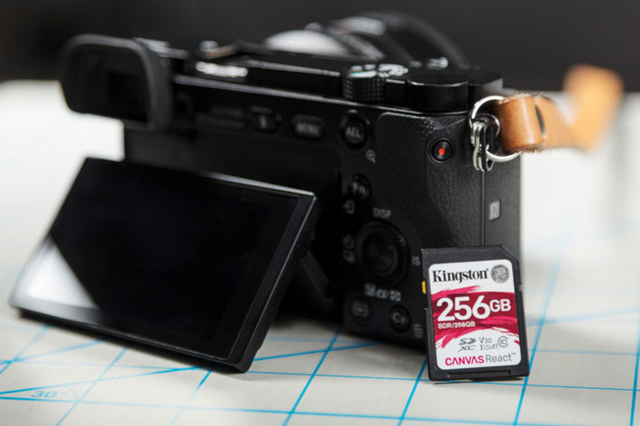 New Kingston Canvas Plust SD cards for 8K production action cams and drones