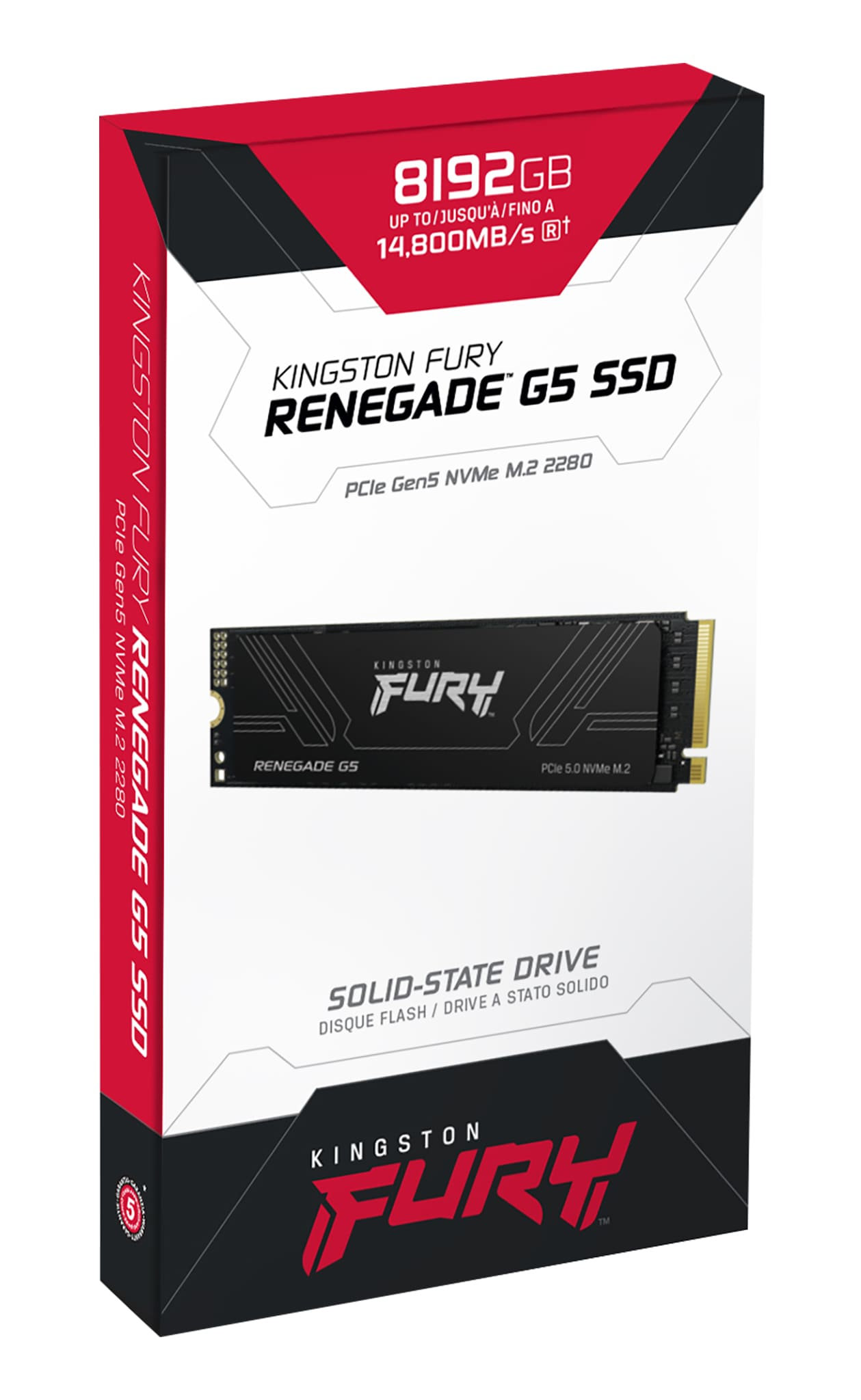 Kingston FURY Renegade G5 SSD with 8TB now available
