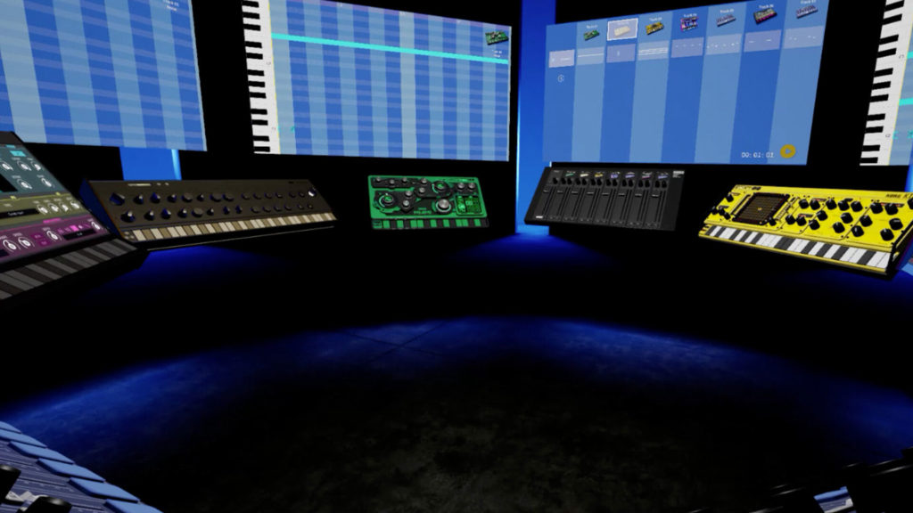 KORG Gadget VR: a new virtual production studio for music