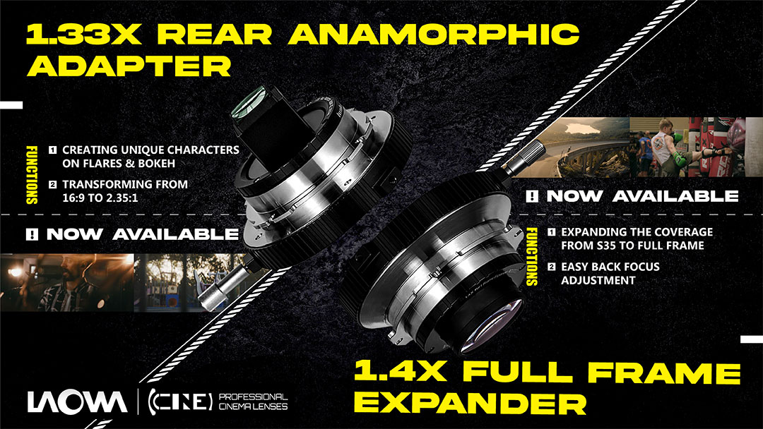 Venus Optics announces 1.33x Rear Anamorphic Adapter