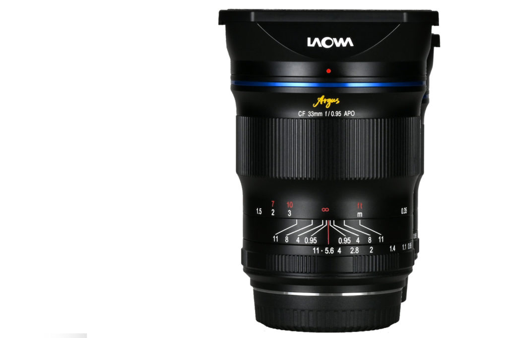The new Laowa Argus 33mm f/0.95 CF APO for APS-C