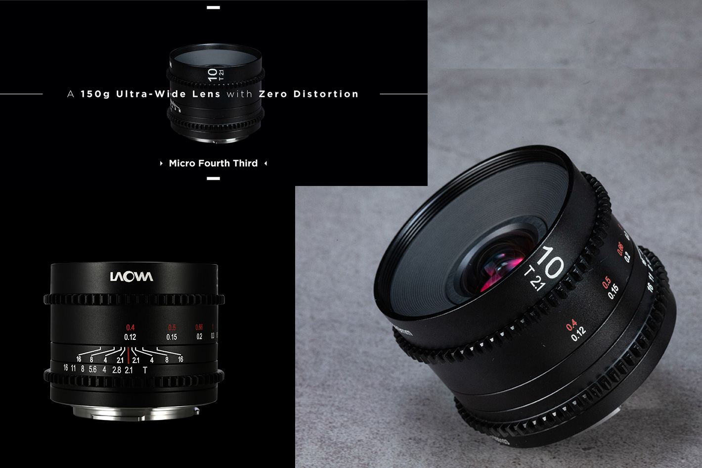 Laowa Cine: four new lenses for Micro Four Thirds