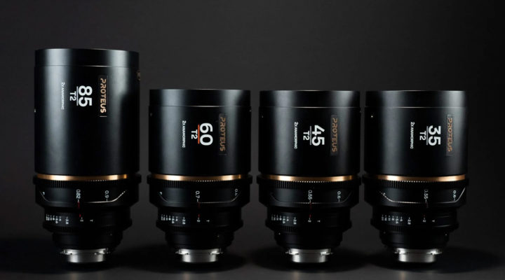 Laowa Proteus 2X Anamorphic: 4 focal lengths for filmmakers