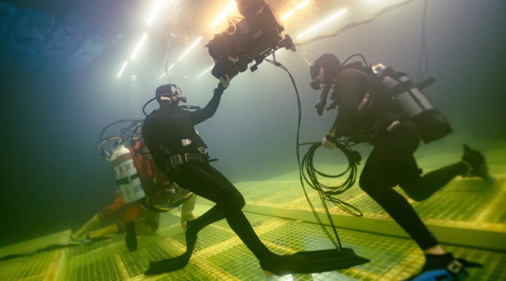 Underwater DoP Ian Seabrook uses Astera for Last Breath film