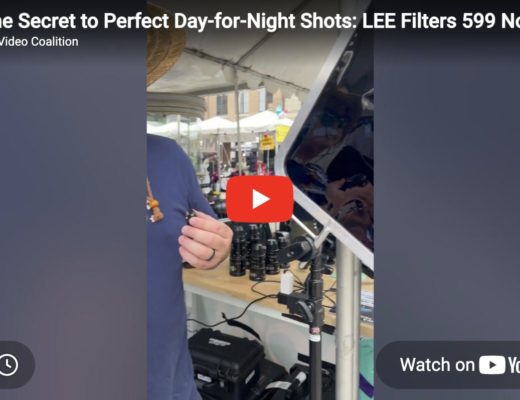 LEE Filters at Cine Gear 2026: Simulating Day-for-Night with 599 Nocturnal Blue 13
