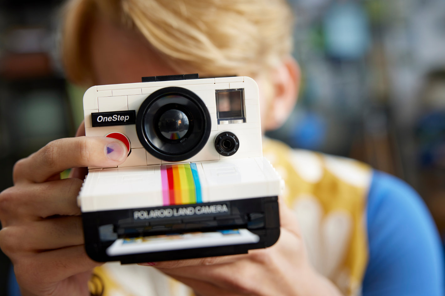 Your next camera: the LEGO Polaroid OneStep SX-70