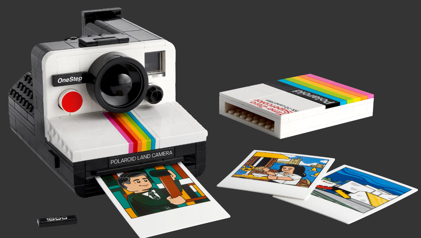 The LEGO Ideas Polaroid OneStep SX-70 Camera Is Picture Perfect