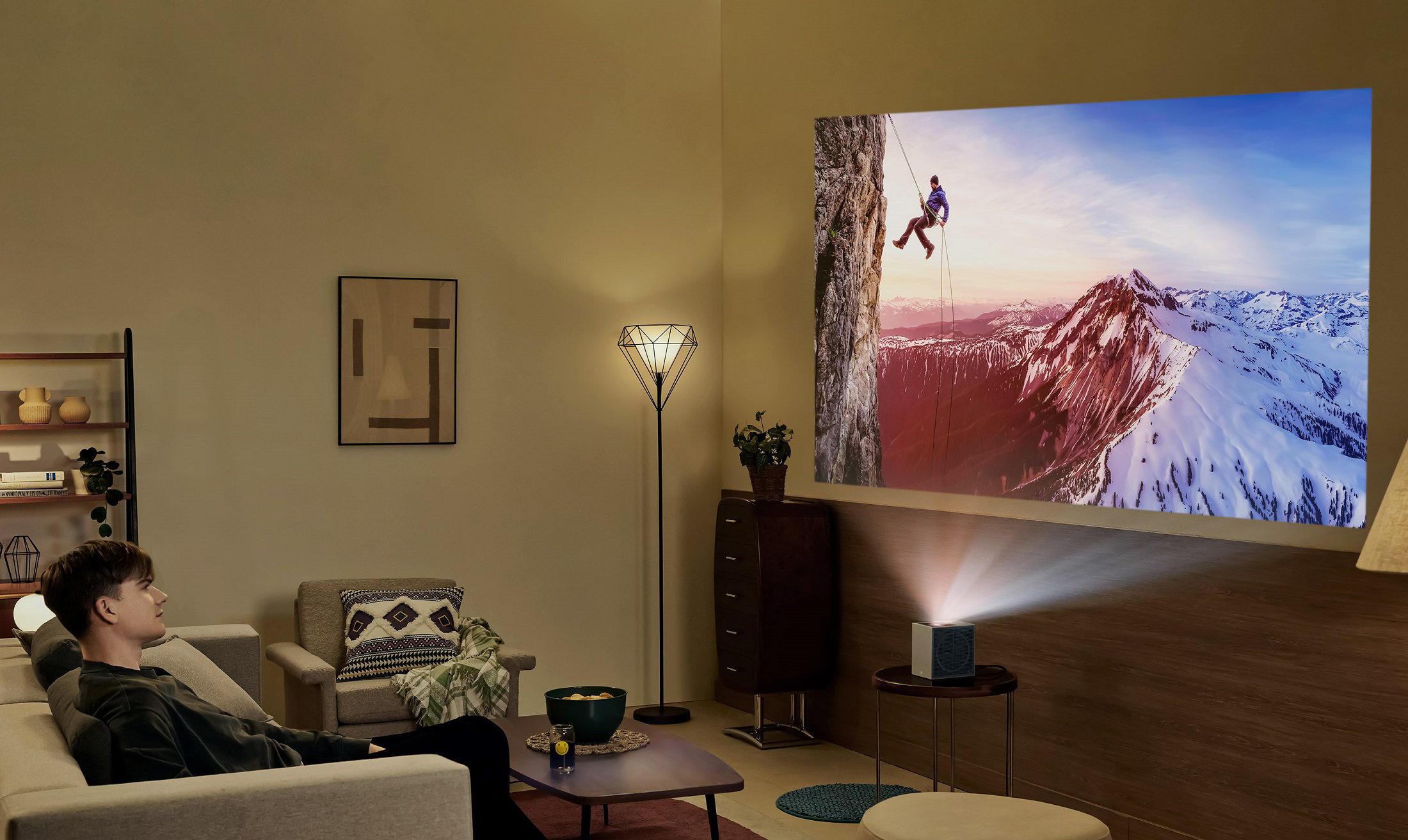 LG CineBeam S: 4K projector with cinematic audio