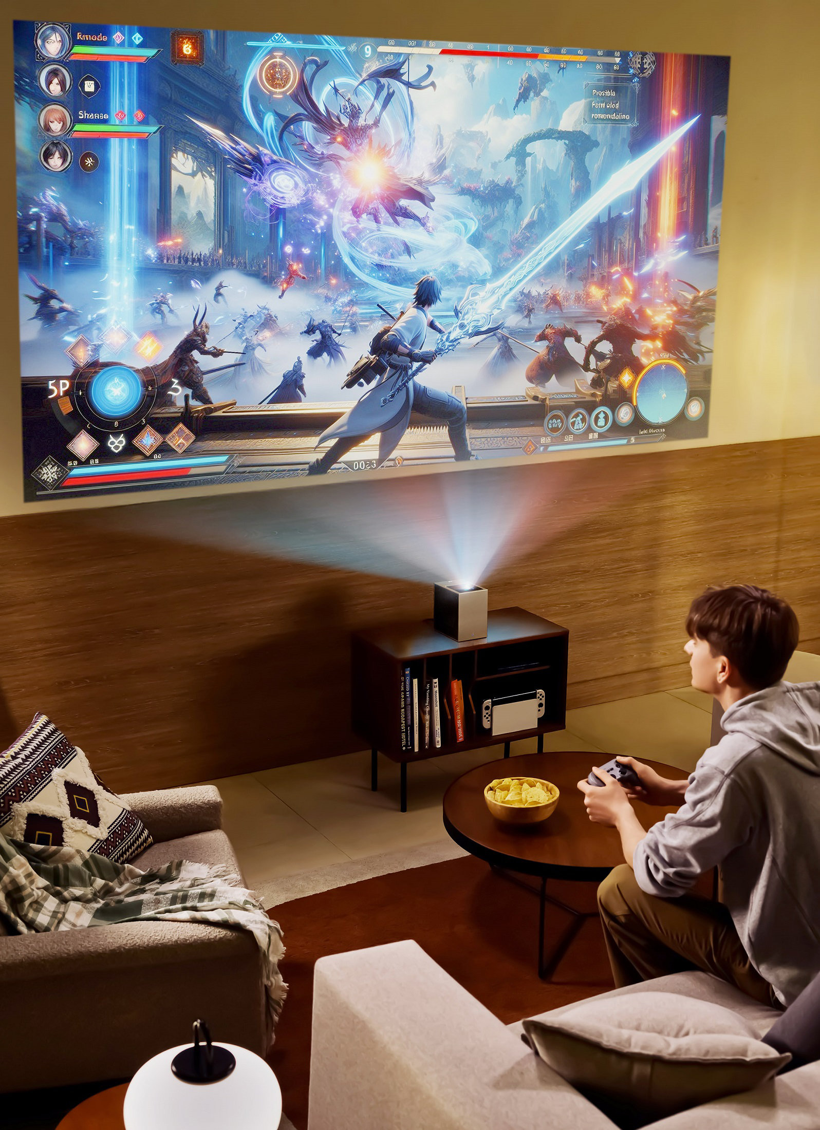LG CineBeam S: 4K projector with cinematic audio