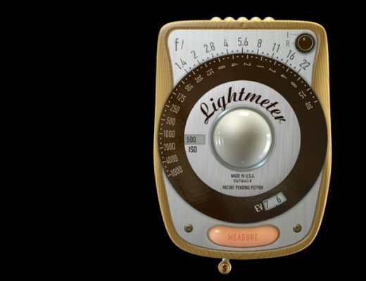 A retro lightmeter for Android and iOS smartphones