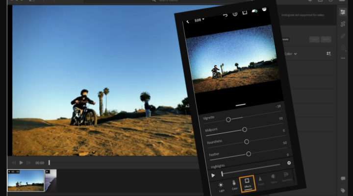 It’s now possible to edit video in Adobe Lightroom