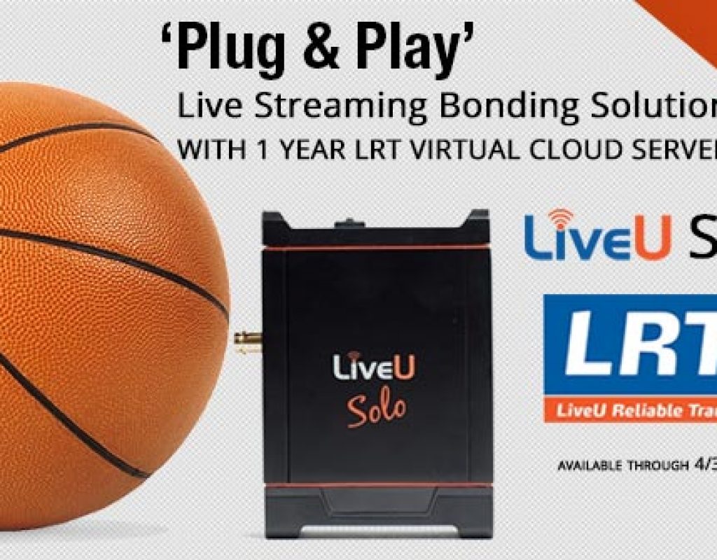 LiveU Solo Premium Live Streaming Bonding solution
